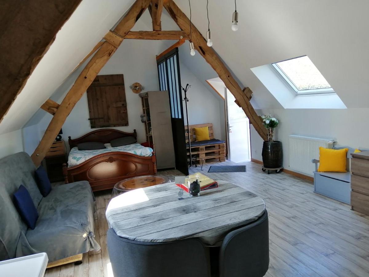 Les Ch'Tis Normands Bed and Breakfast Domjean Exteriör bild